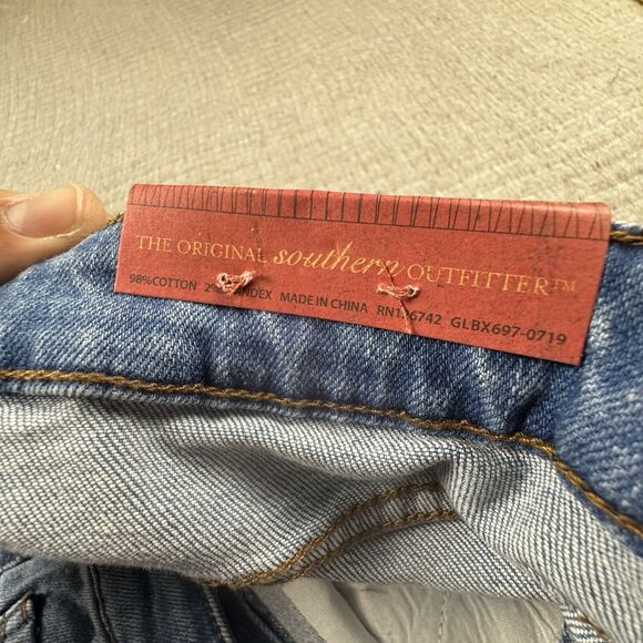 NWT Southern Marsh Greenville Stretch Denim Jeans Men 36x30 Light Blue - Picture 8 of 10